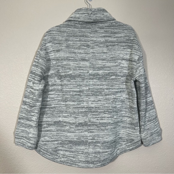 Saturday Sunday XS gray cowl neck sweater Anthro - Picture 4 of 10